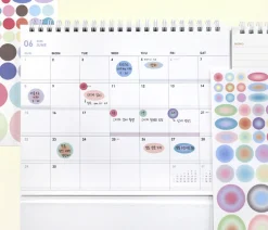 2pcs Daily Dot Sticker Set