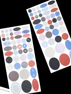 2pcs Daily Dot Sticker Set