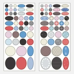 2pcs Daily Dot Sticker Set