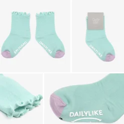 4pcs Daily Kids Crew Socks Set