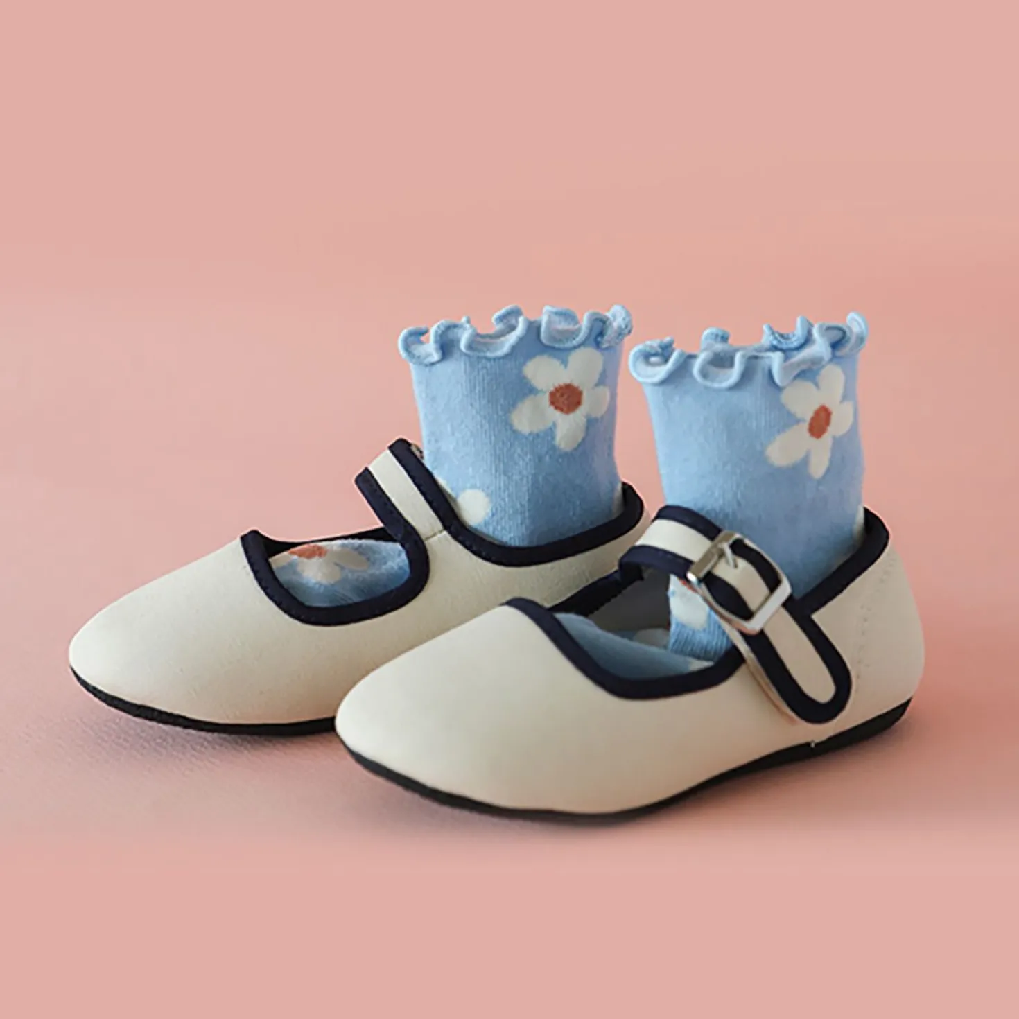 4pcs Daily Kids Crew Socks Set