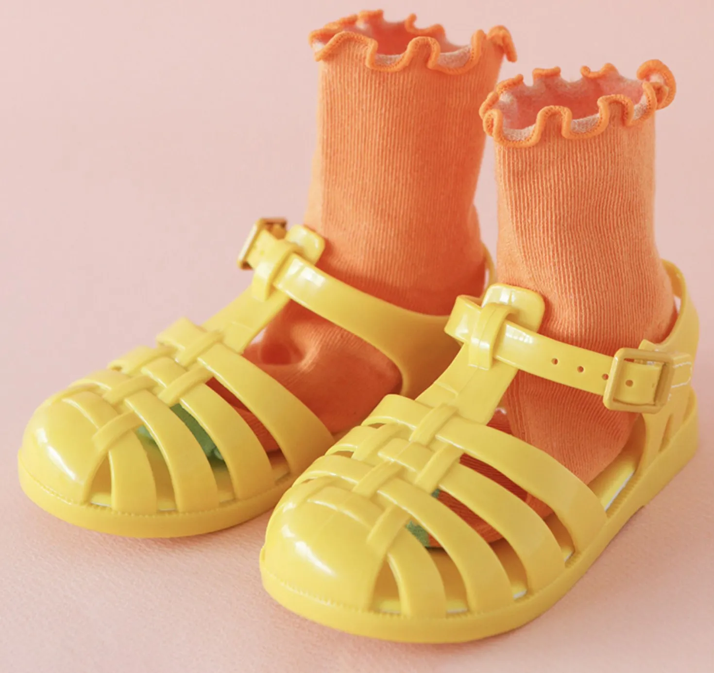 4pcs Daily Kids Crew Socks Set