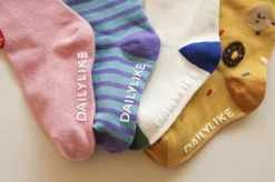 4pcs Dailylike Kids Knee Socks Set