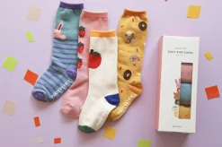4pcs Dailylike Kids Knee Socks Set