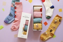 4pcs Dailylike Kids Knee Socks Set