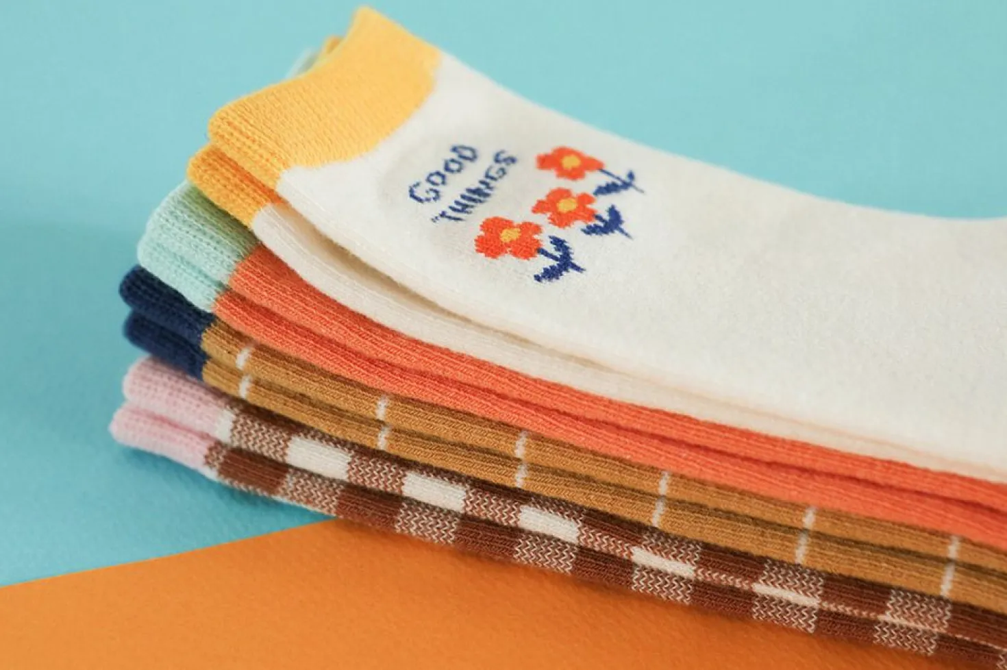 4pcs Dailylike Kids Knee Socks Set