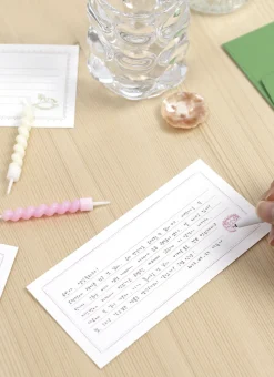 2pcs Dear Letter Set