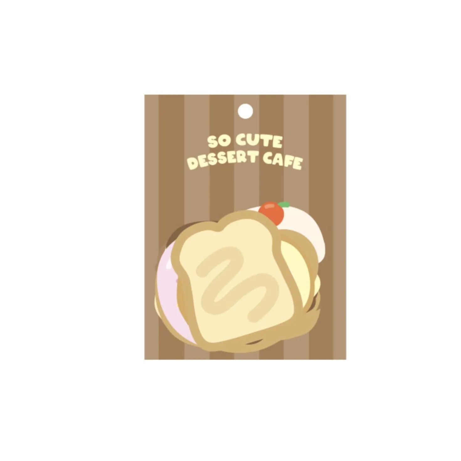 23pcs Dessert Cafe Sticker Set