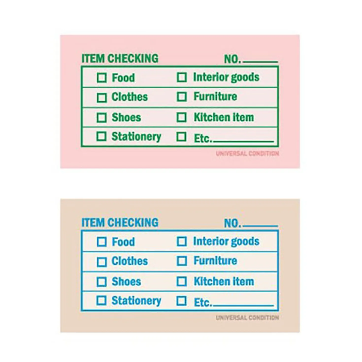 10pcs Item Checking Label Sticker