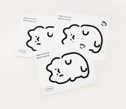6pcs Jumping Cat Removable Sticker Set