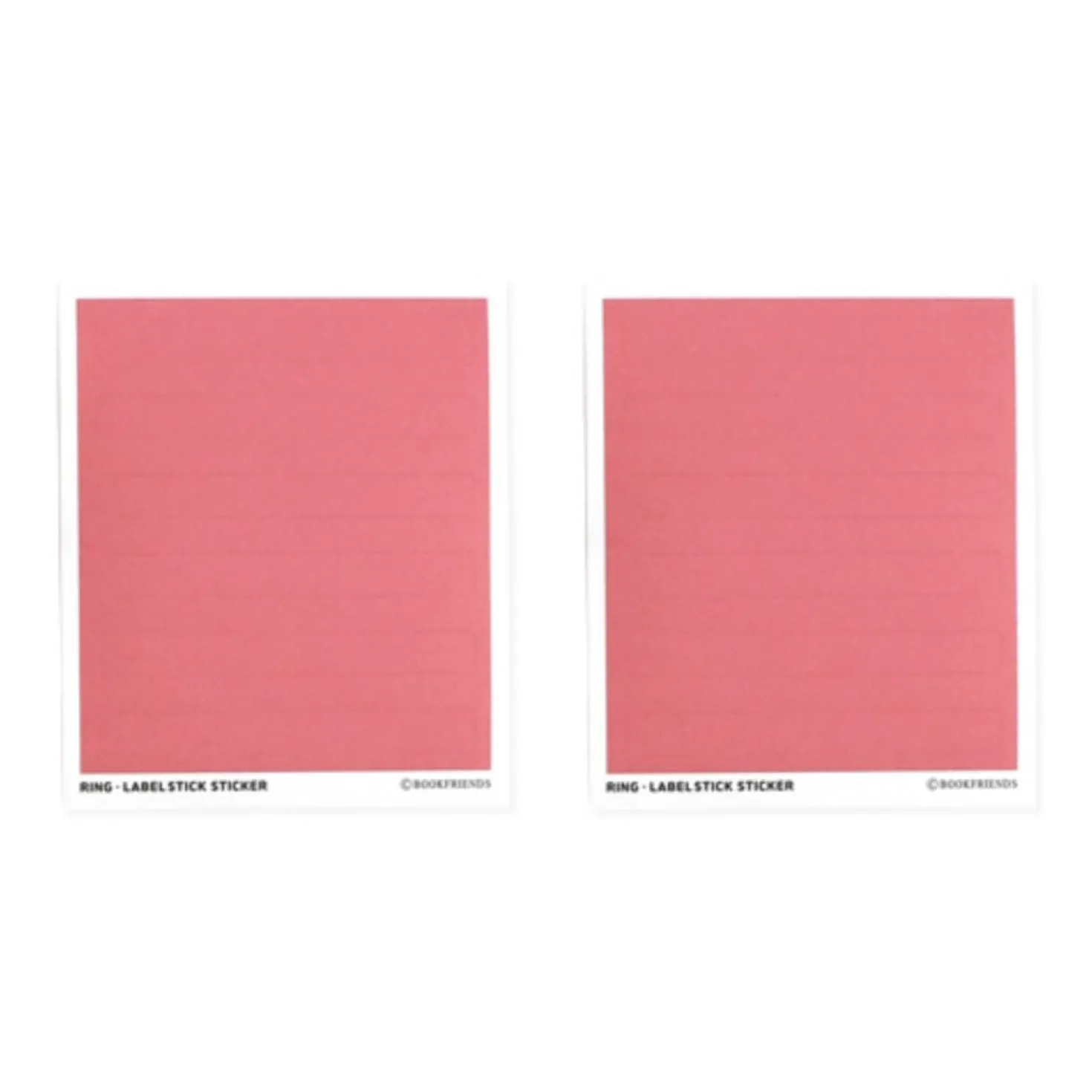 2pcs Label Sticker Set