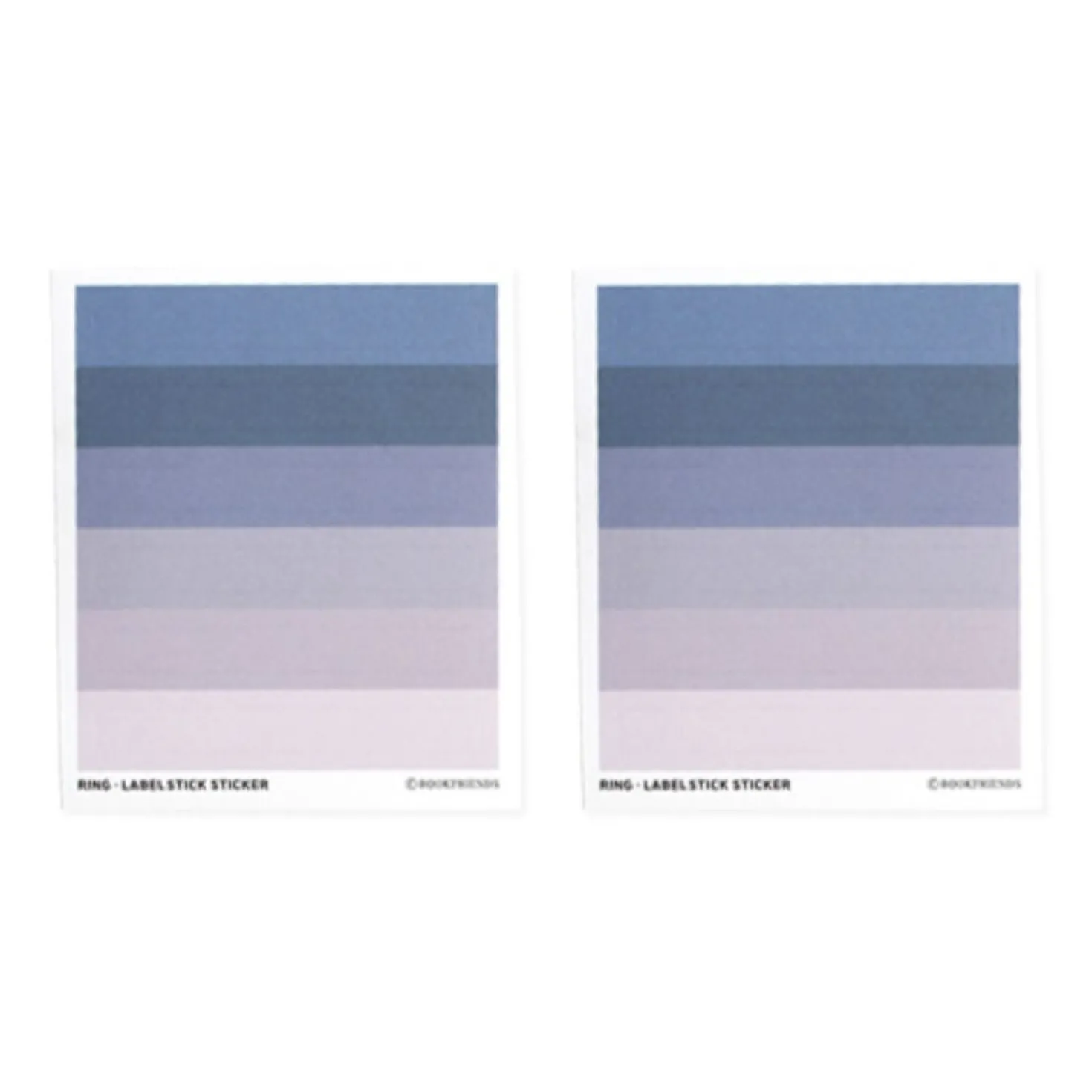 2pcs Label Sticker Set