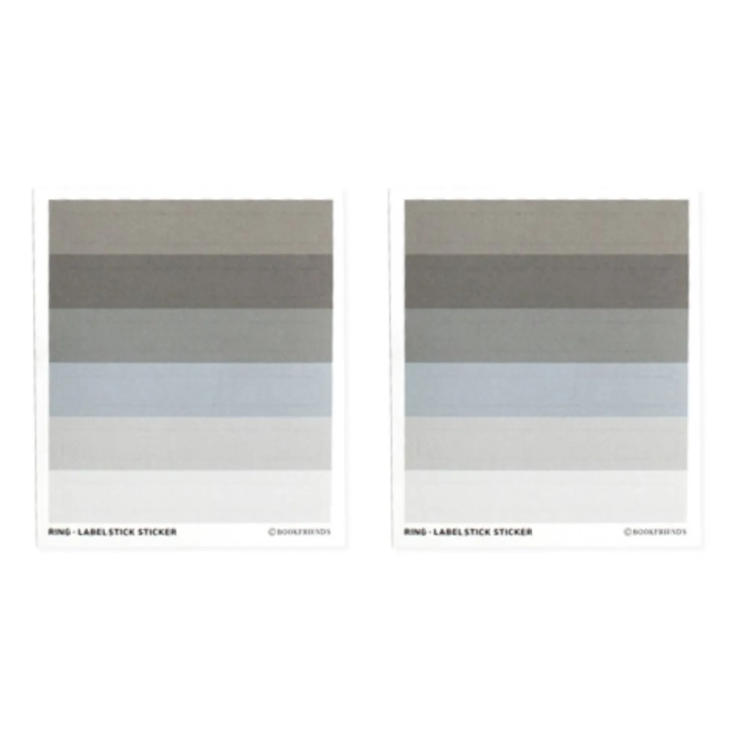 2pcs Label Sticker Set