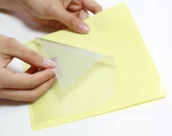 2pcs Large Round Pocket Sticker Set
