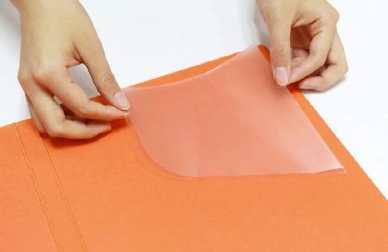 2pcs Large Round Pocket Sticker Set