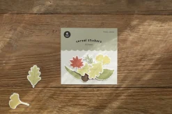 21pcs Leaves Cereal Sticker Set