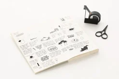 6pcs Life & Pieces Clear Sticker Set