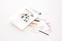 6pcs Life & Pieces Clear Sticker Set