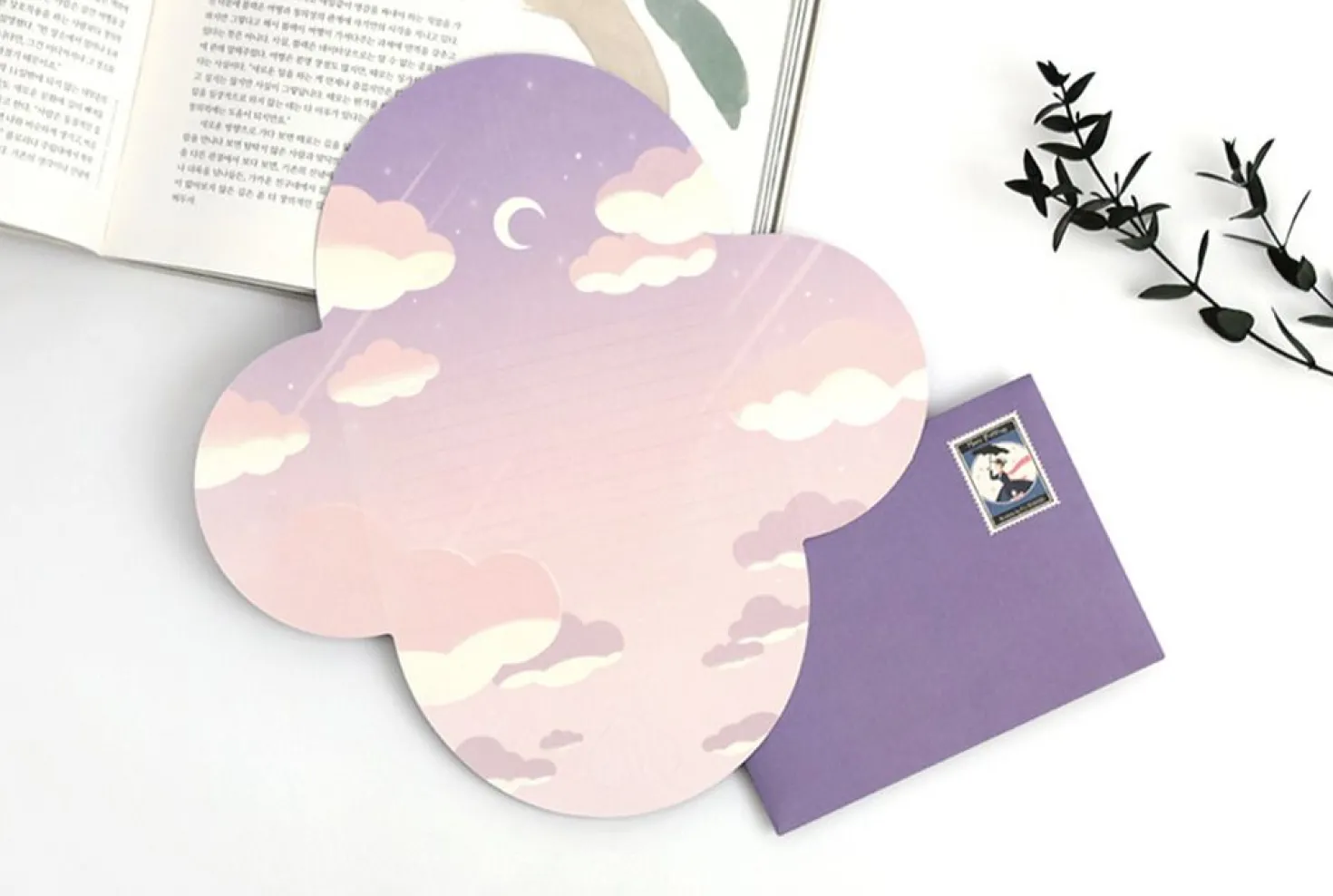 4pcs Literature Folding Letter Set