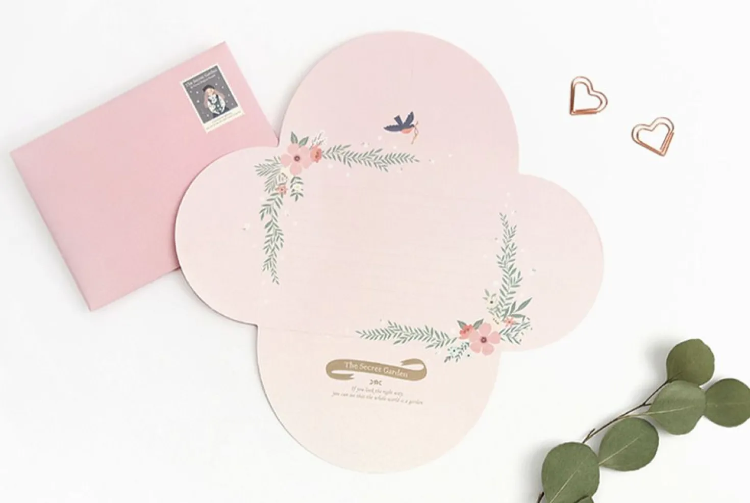 4pcs Literature Folding Letter Set