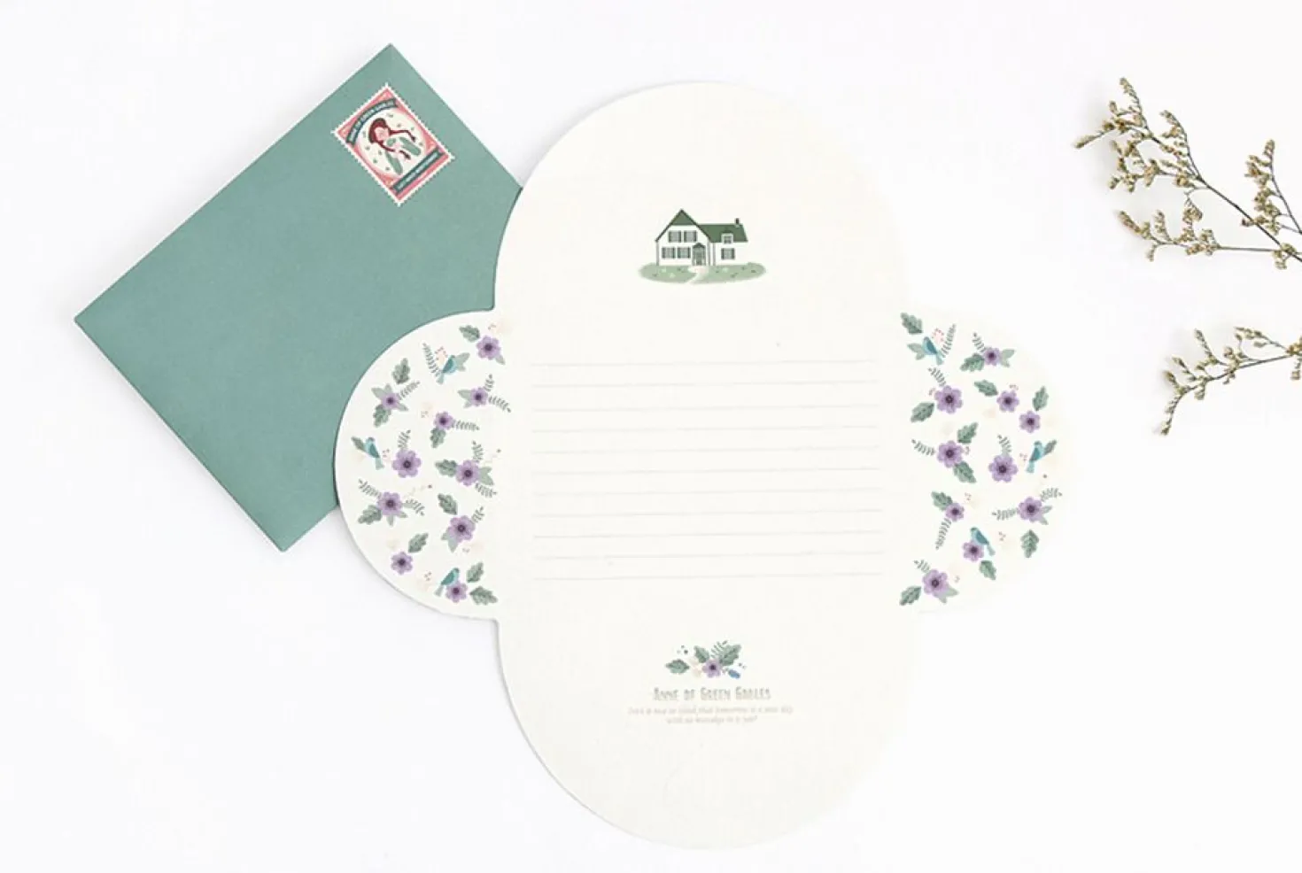 4pcs Literature Folding Letter Set