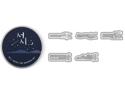 5pcs Literature Tin Bookmark Set