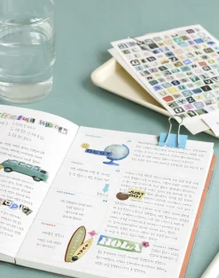 6pcs Magazine Collage Sticker Set