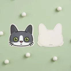 10pcs Mini Cat Face Card Set