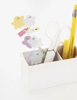 2pcs Mini Cat & Ghost Removable Sticker Set