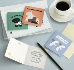 24pcs Mini Friends Card Set