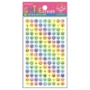6pcs Mini Pastel Emoji Sticker Set