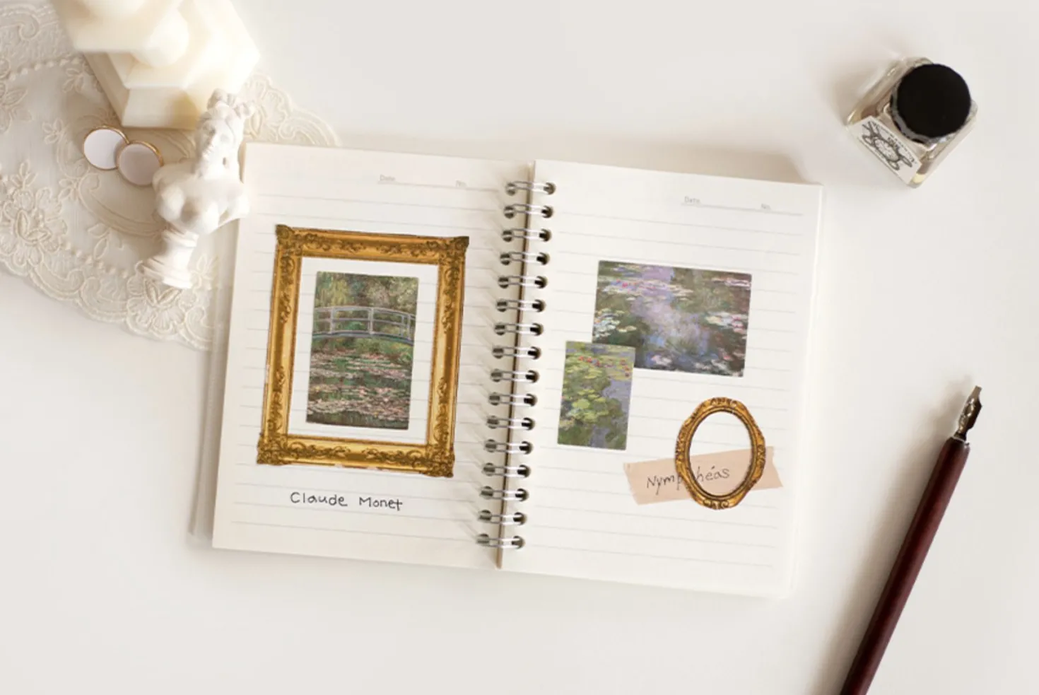 48pcs Monet Label Sticker Set v2