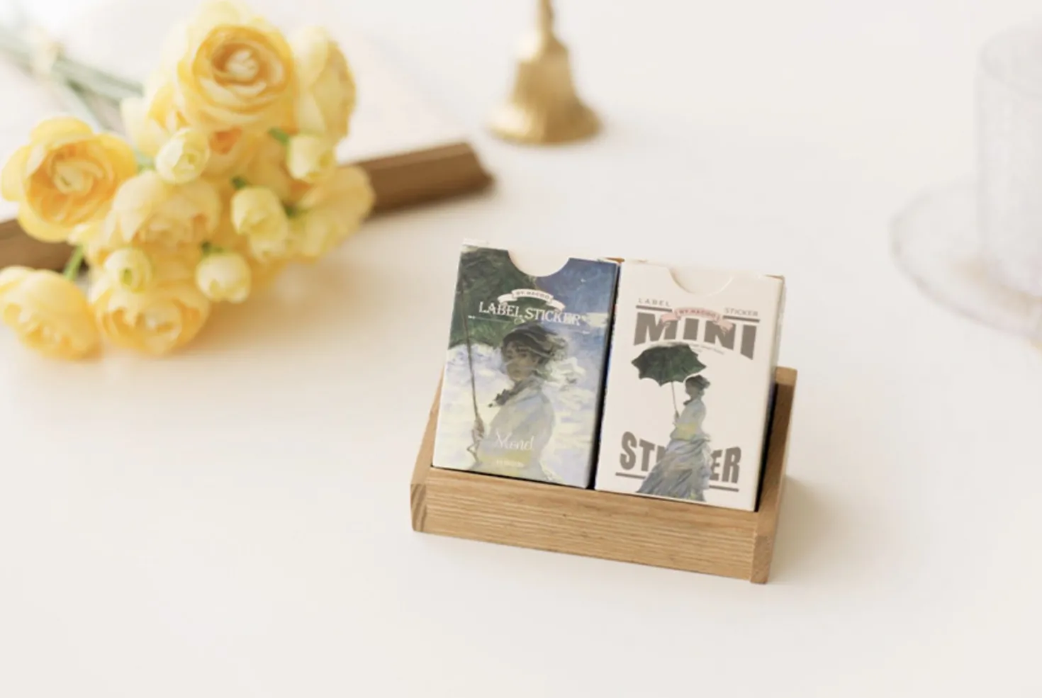 48pcs Monet Label Sticker Set v1