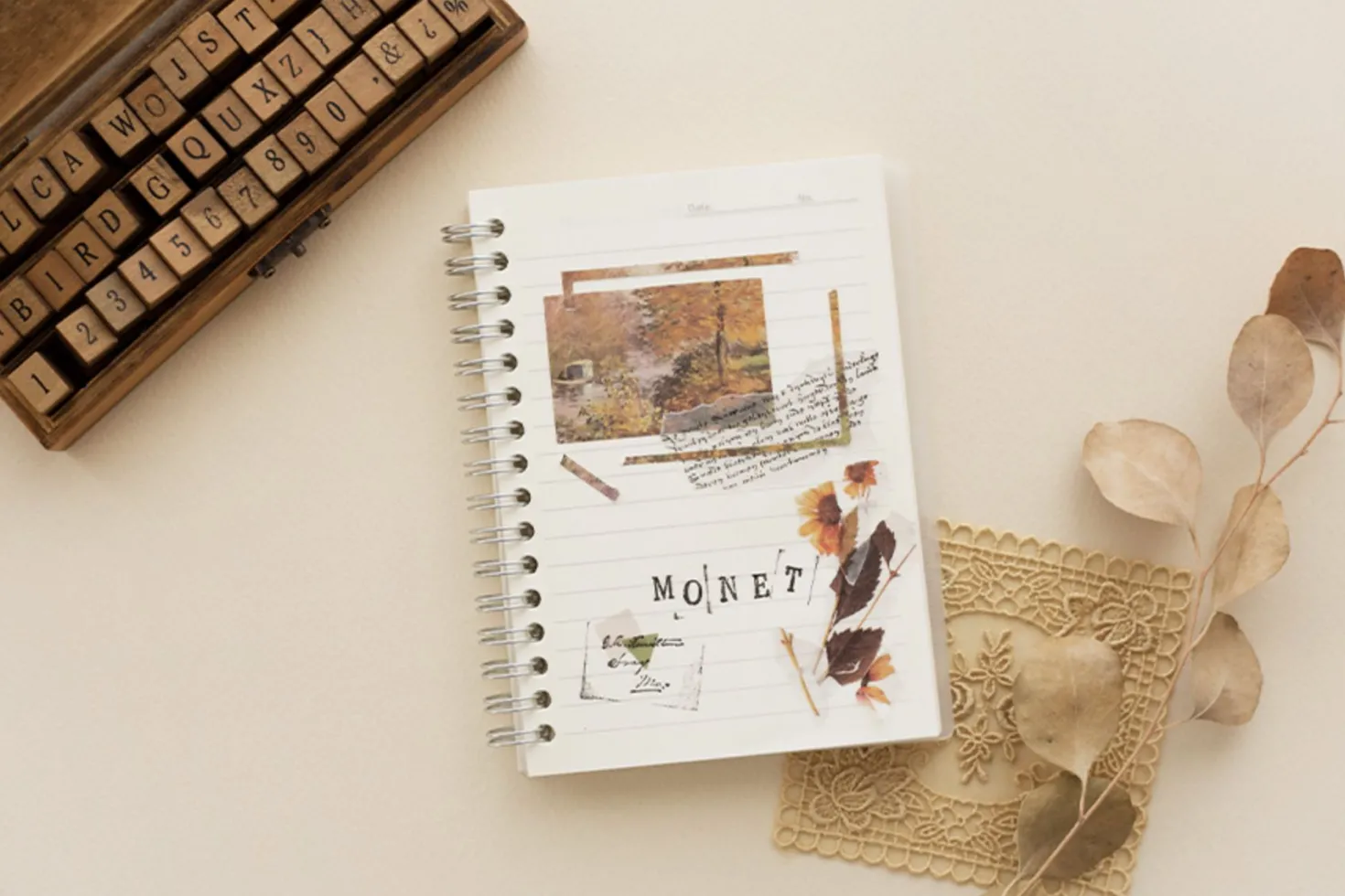 48pcs Monet Label Sticker Set v1