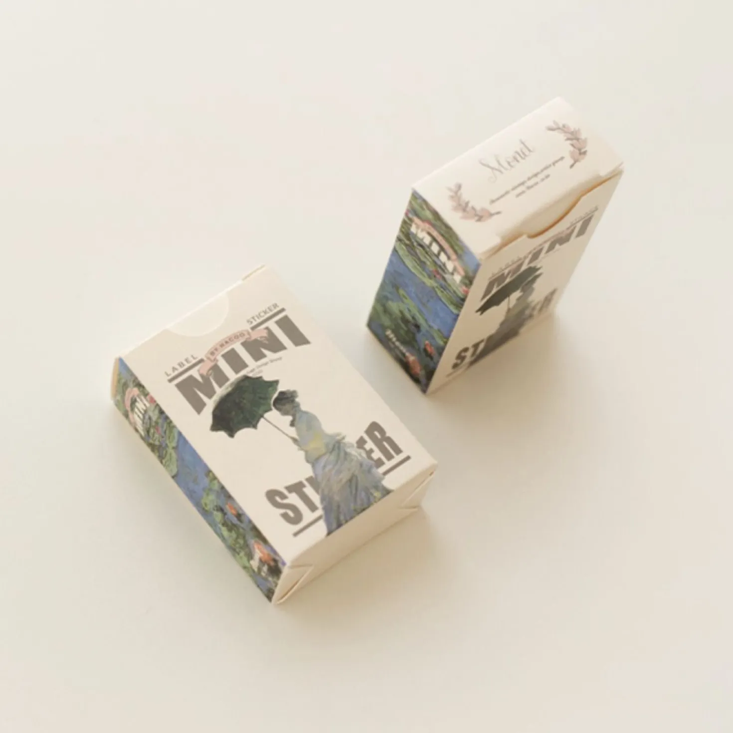 48pcs Monet Label Sticker Set v1