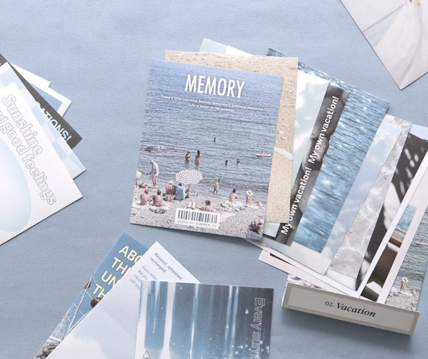50pcs Moodscape Background Sticker Set