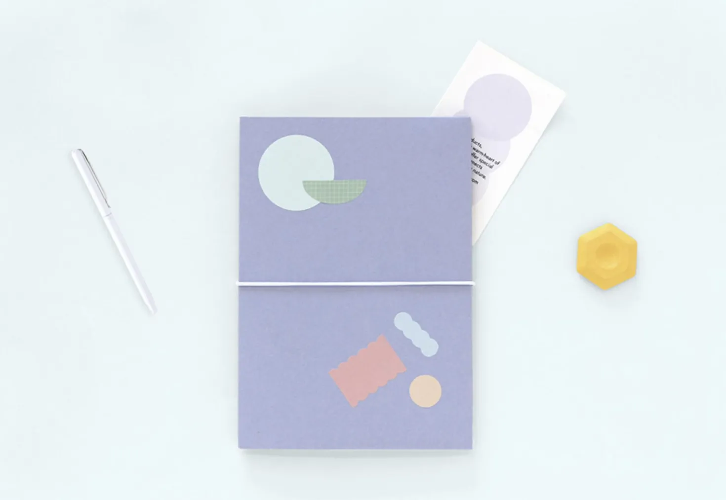 2pcs Natural Fun Pattern Sticker Set