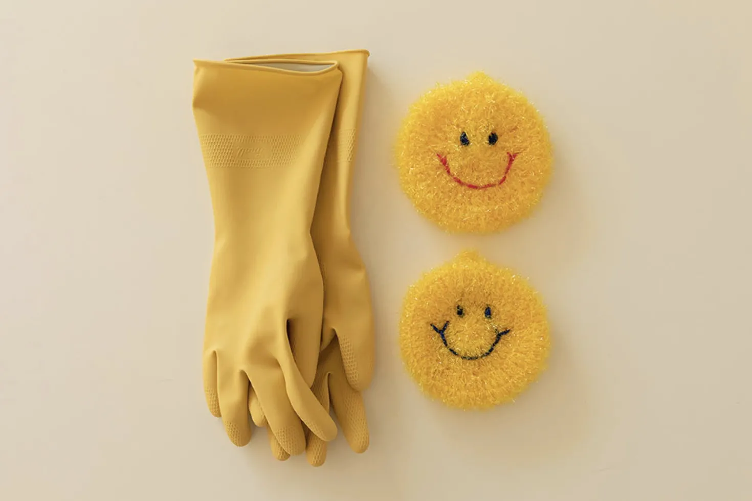 3pcs Natural Rubber Latex Gloves Set
