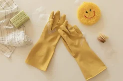 3pcs Natural Rubber Latex Gloves Set