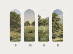 2pcs Nature Arch Bookmark Set