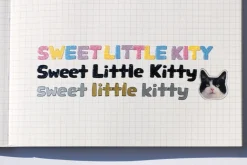 4pcs Number&Alphabet Sticker Set