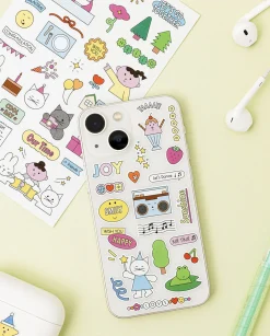 6pcs Palette Daily Sticker Set