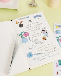 6pcs Palette Daily Sticker Set