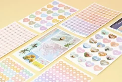8pcs Paperian Removable Deco Sticker Set