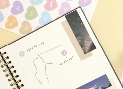 8pcs Paperian Removable Deco Sticker Set