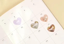 8pcs Paperian Removable Deco Sticker Set