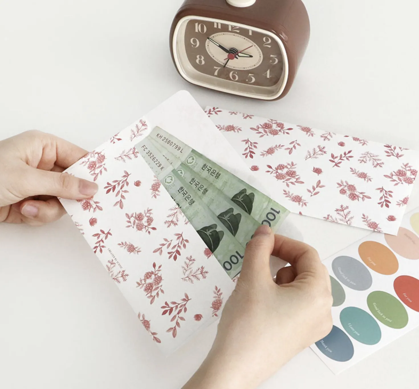 24pcs Pattern Gift Envelope Set