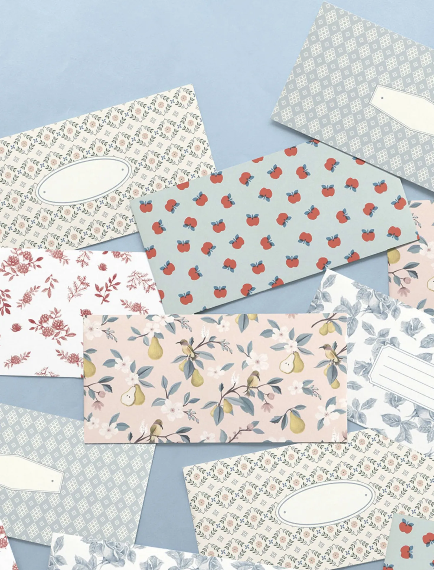 24pcs Pattern Gift Envelope Set