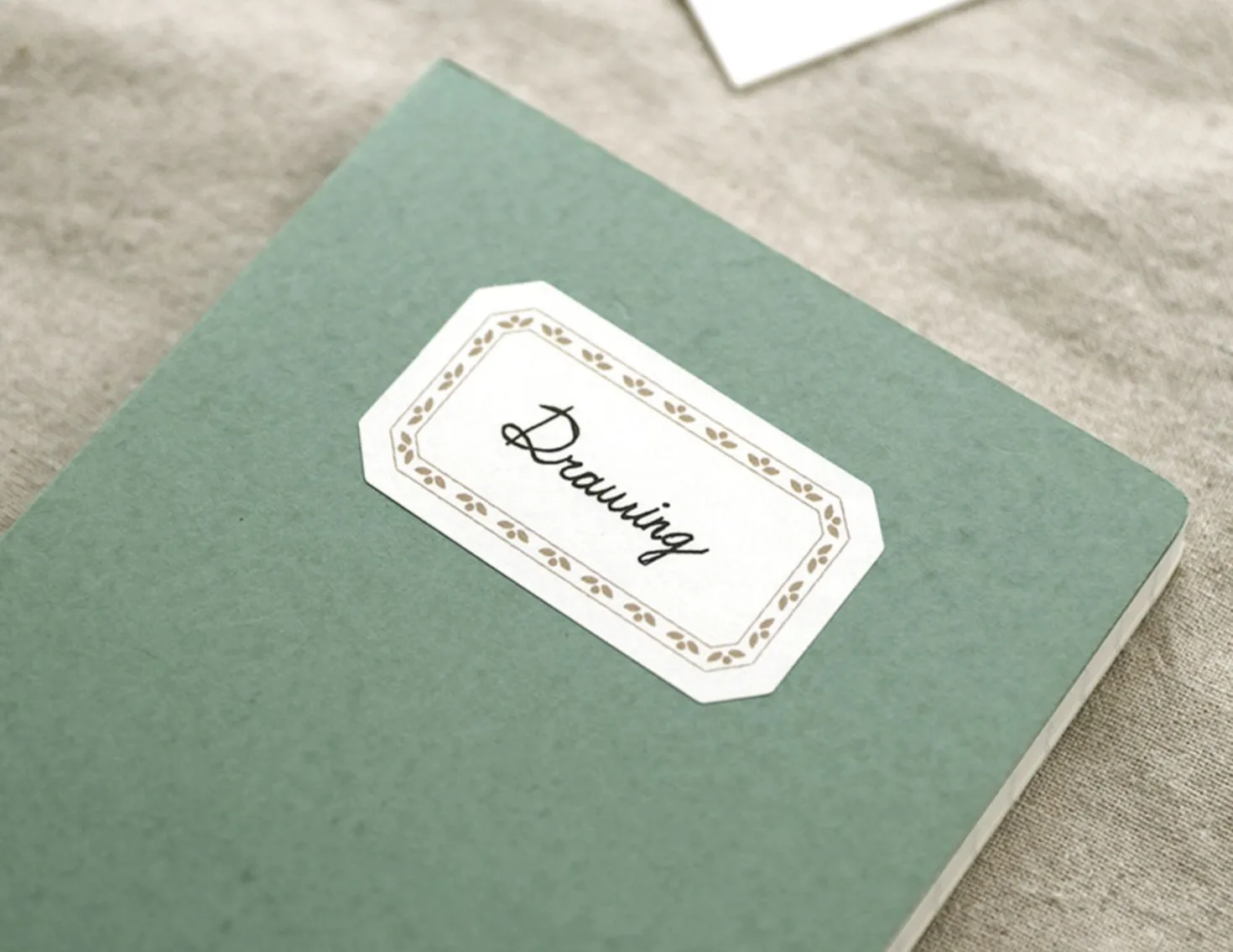 2pcs Simple Label Sticker Set