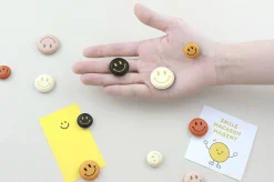 5pcs Smile Macaron Magnet Set